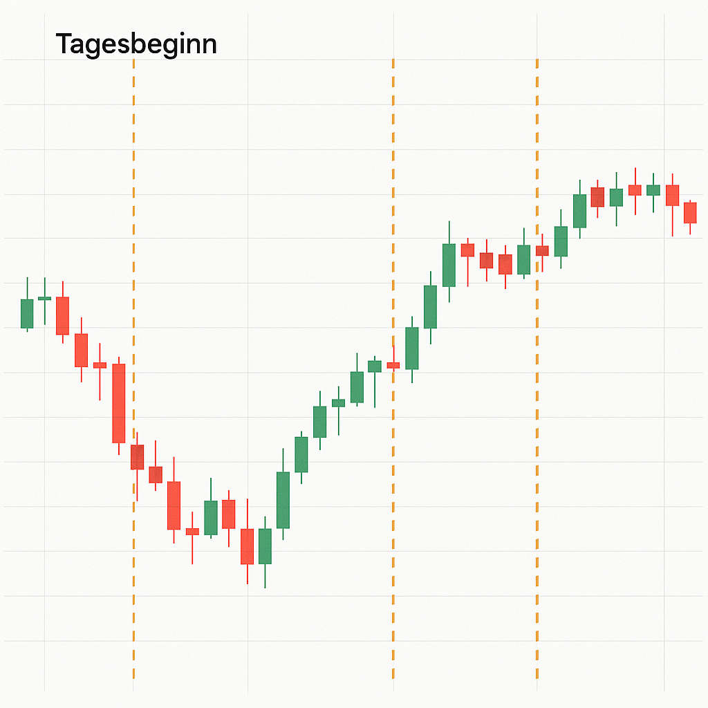 Vertical Day Lines für Metatrader 4